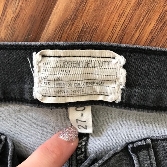 Current/Elliott The Ankle Skinny Jeans - Picture 3 of 7